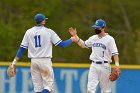 Baseball vs CGA  Wheaton College Baseball vs Coast Guard Academy during game two of the NEWMAC semi-finals playoffs. - (Photo by Keith Nordstrom) : Wheaton, baseball, NEWMAC